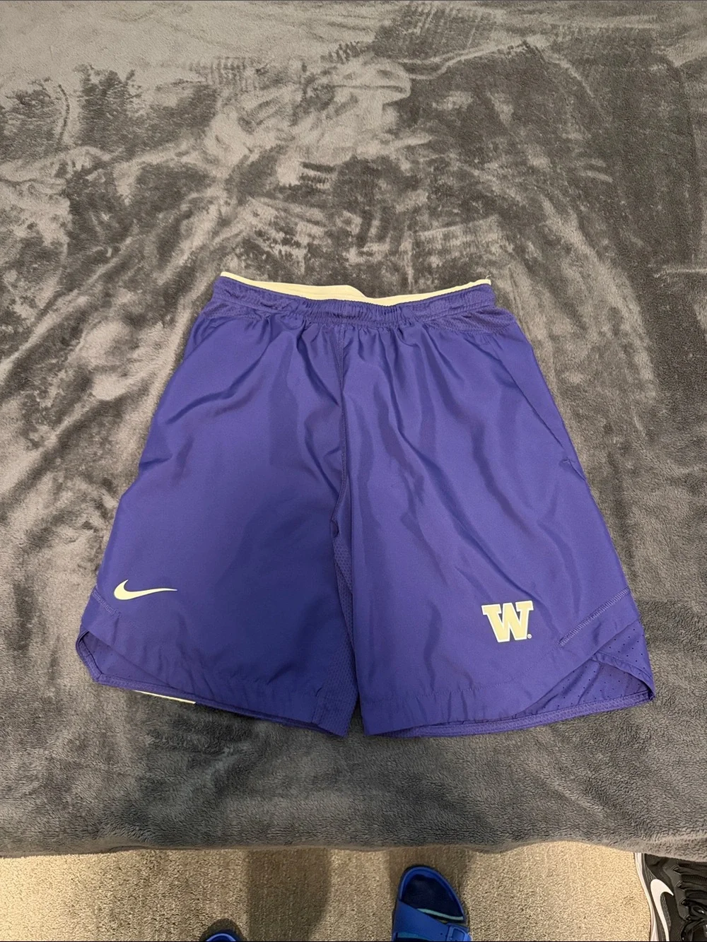 Nike Men’s Washington Huskies Purple Athletic Shorts